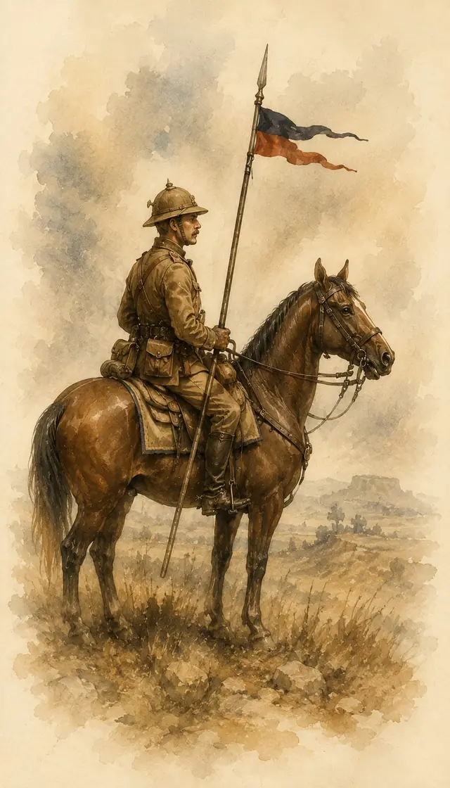 A portrait from a soldier's medal group